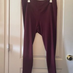 Maurices Maroon stretchy pants